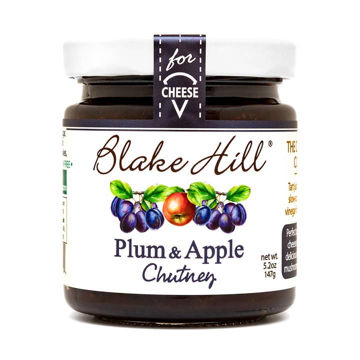 NOUVEAU Chutney de Prune & Pomme 5oz (5,2oz) pour la vente par Blake Hill Preserves