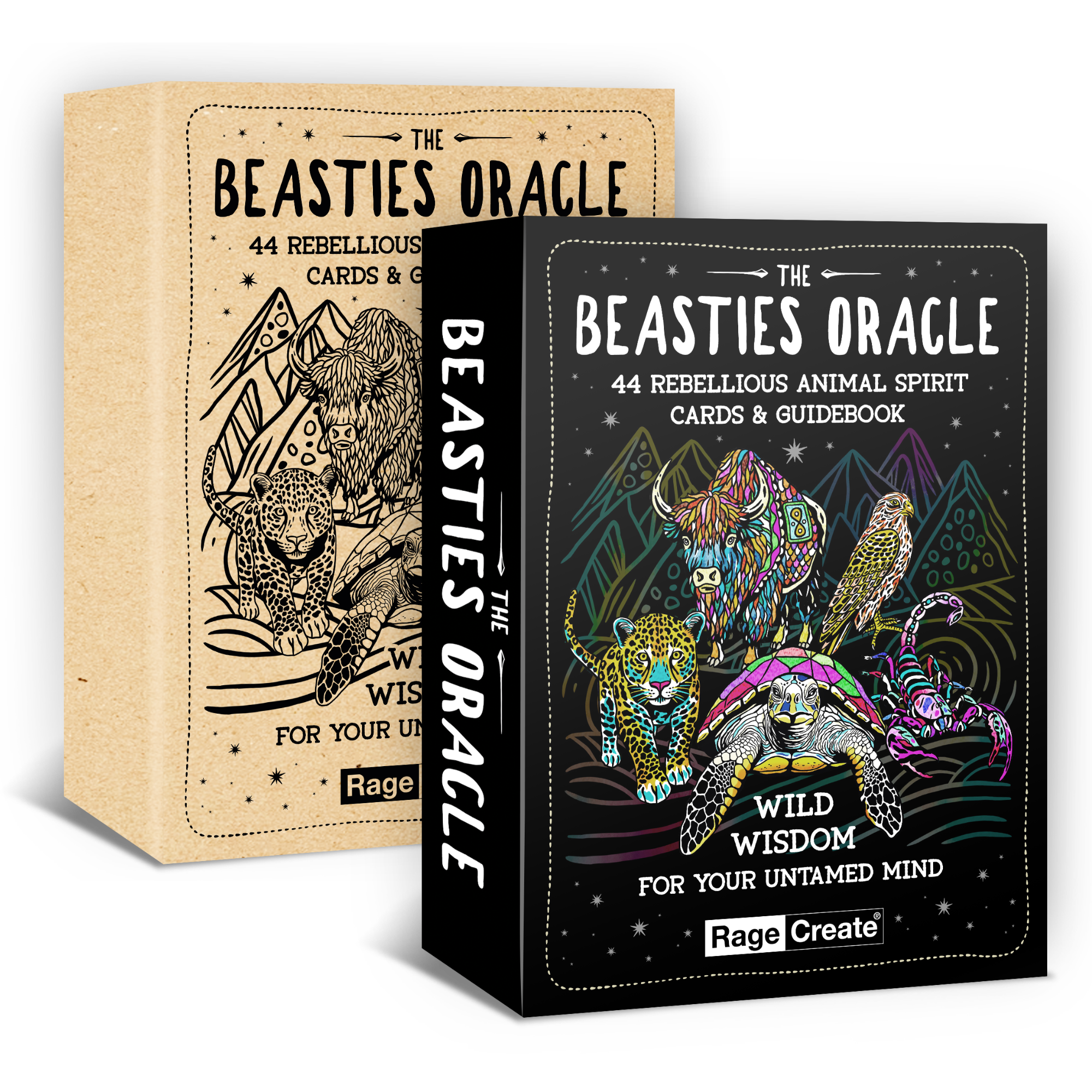 Rage Create - Wholesale Tarot/Oracle Card - The Beasties Oracle Deck3