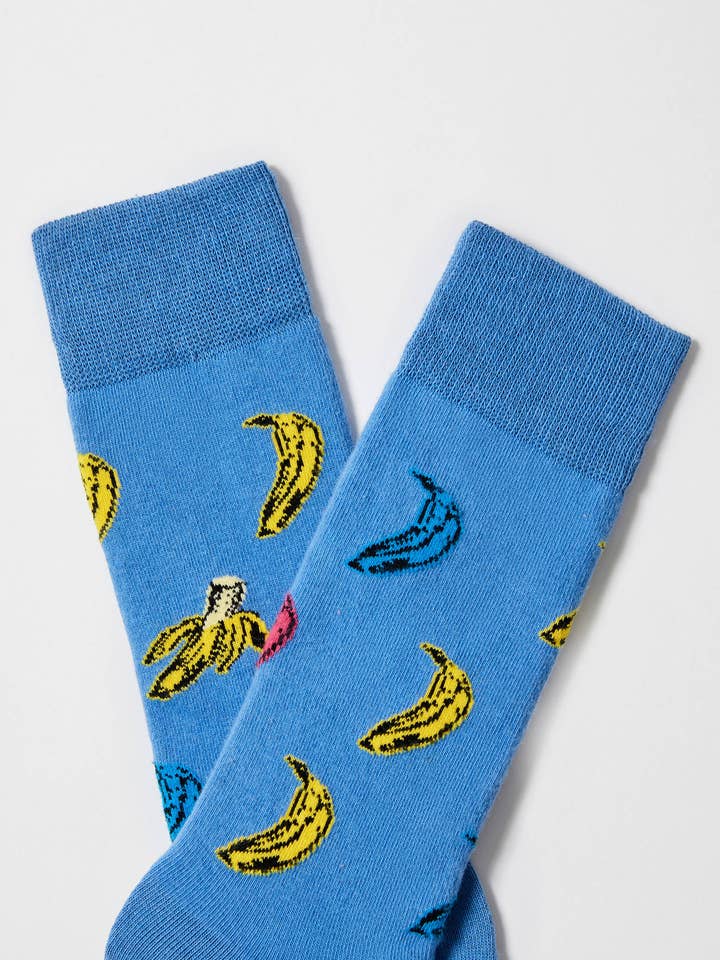 Blau BeBanana Blau - 100% Bio-Baumwollsocken für den Großhandel auf Faire1