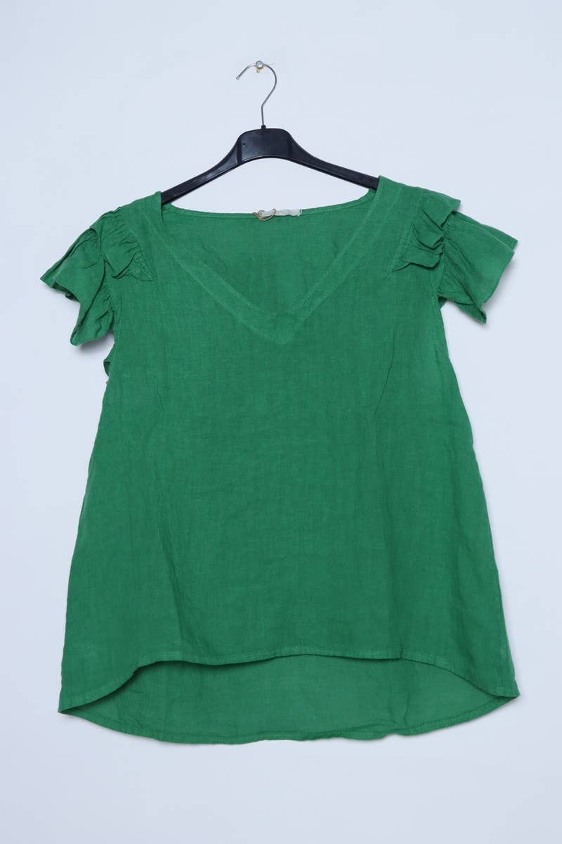 LÉA & LUC - Wholesale Blouse - Women's - 100% Linen Blouse REF. 1201933