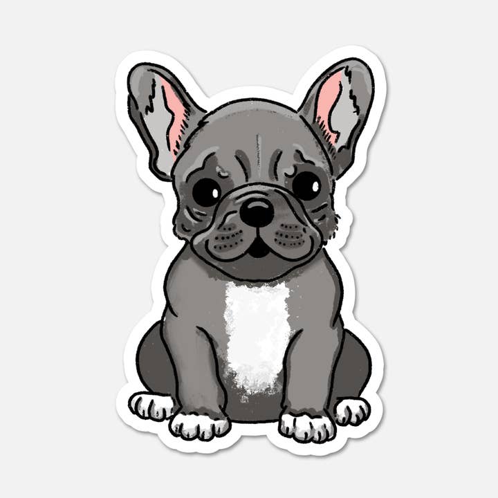 Footnotes - Wholesale Sticker - Pierre, The French Bulldog - Dog Sticker0