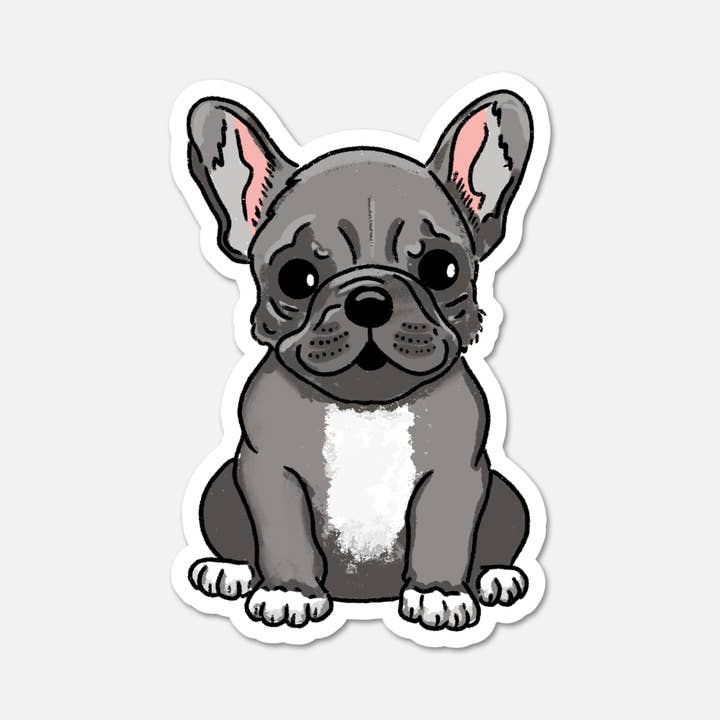 Footnotes - Wholesale Sticker - Pierre, The French Bulldog - Dog Sticker