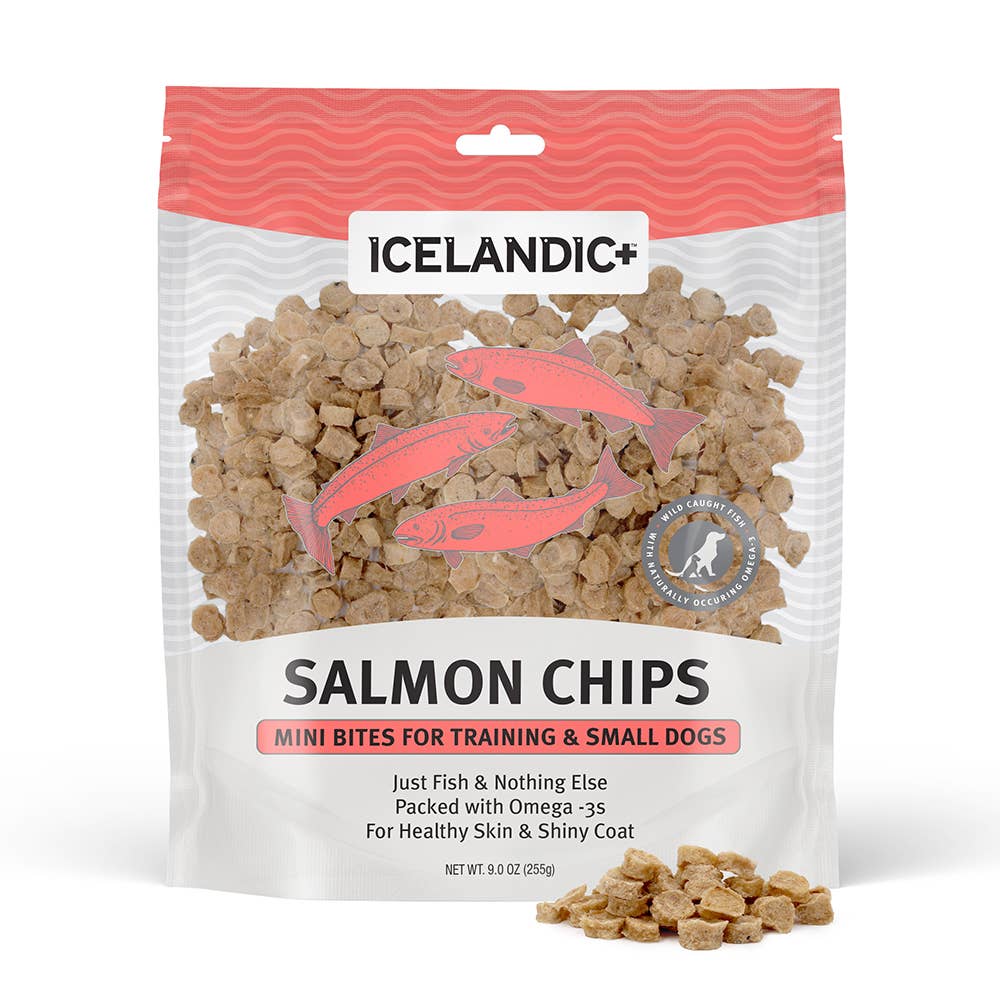 Icelandic+ - Vente Friandises – chien - Présentoir en carton pour friandises de poisson et chips12