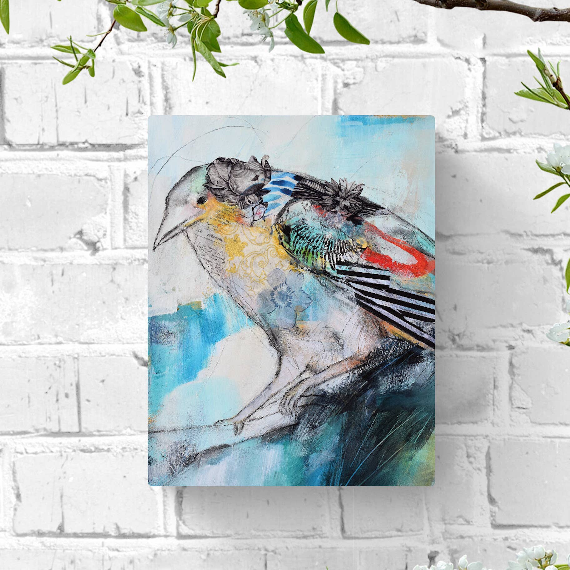 Jen Singh Creatively - Wholesale Art Print - Raven Nature Botanical Wall Art Print2