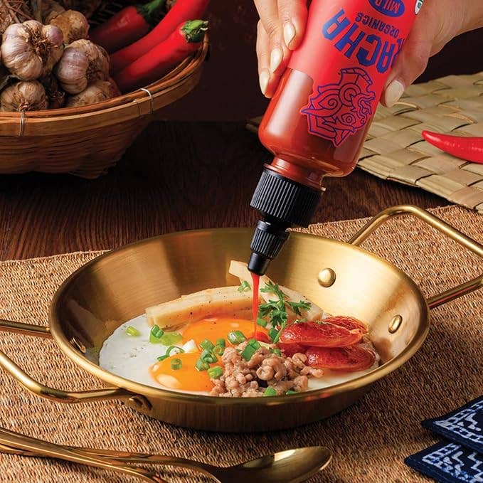 Racha Organics – wholesale Hot sauce – Organic Mild (RED) Sriracha Sauce2