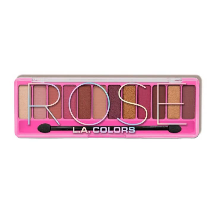 PINEAPPLE Beauty - Wholesale Eyeshadow Palette - LA Colors CES788 Color Vibes Eyeshadow Rose - 3pc