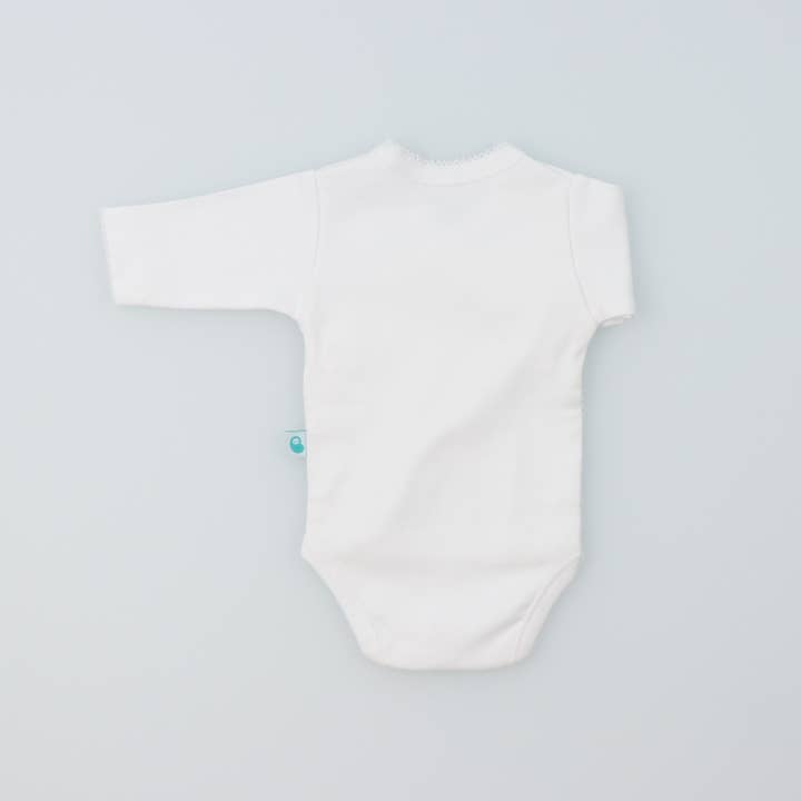 Bean Baby Clothes - Wholesale Bodysuit (Non-Footed) - Baby - Baby Wrap Bodysuit Onesie made of Cotton