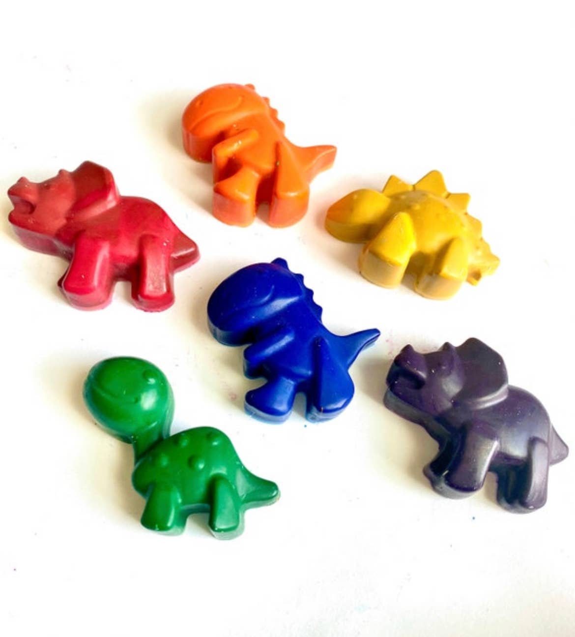 Kawaii Colors Shop - Wholesale Crayons - Kids & Baby - Rainbow Dinosaur Crayons (6 count), coloring craft for kids1