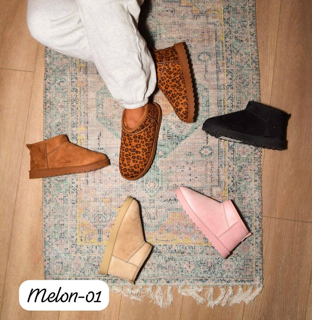 Mars Sky Shoes Wholesale - Wholesale Booties - Women's - Wild Diva MELON-01 Women Fur Lining Cozy Winter Booties2