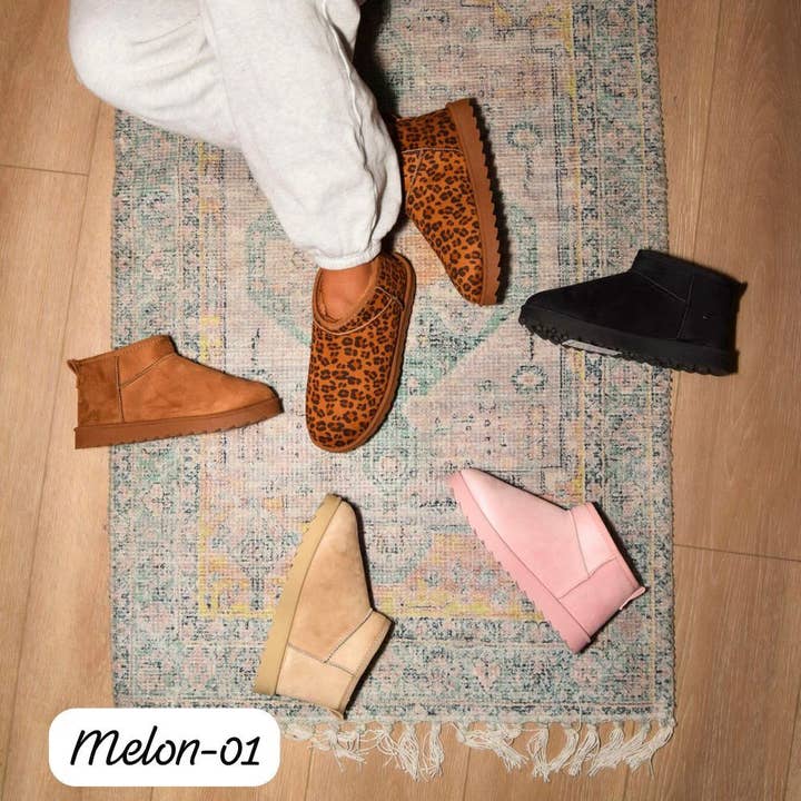 Mars Sky Shoes Wholesale - Wholesale Booties - Women's - Wild Diva MELON-01 Women Fur Lining Cozy Winter Booties2