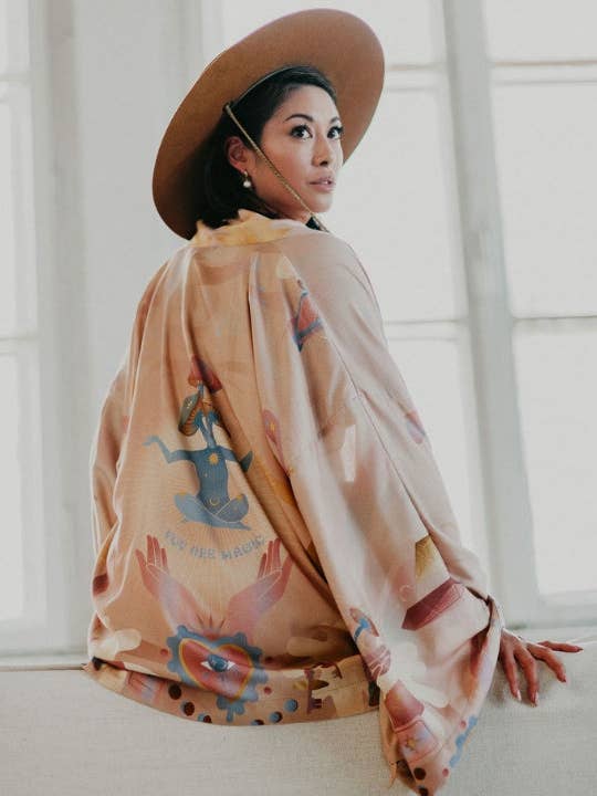 You Are Magic Furisode Short Kimono for wholesale by Looks by Luks