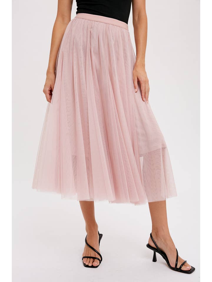 Bluivy - Wholesale Skirt - Women's - TULLE MIDI SKIRT28