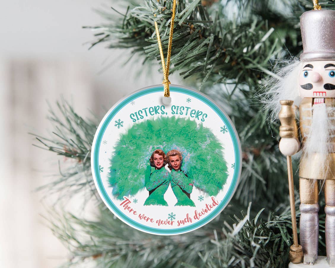 TMLECOM LTD – wholesale Ornament – Haynes Sisters Christmas Ornament, White Christmas Ornament1