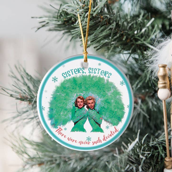 TMLECOM LTD – wholesale Ornament – Haynes Sisters Christmas Ornament, White Christmas Ornament1