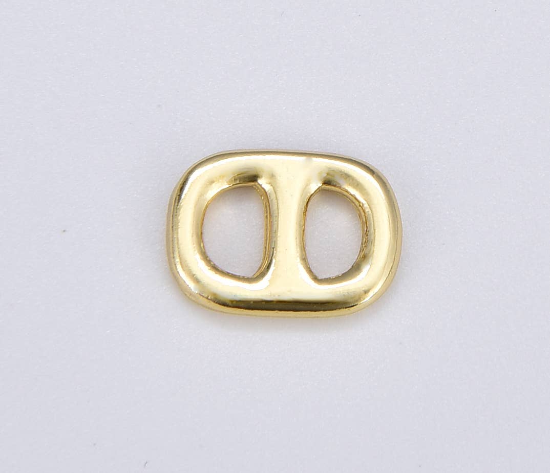 Beads Creation - Wholesale Individual Charm/Pendant - Dainty 18k Gold Filled Soda Pull-Tab Charm Pendant CP18780