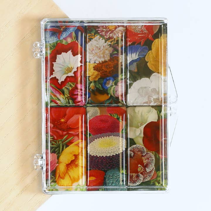 Lucy Lu Designs - Vendita all'ingrosso Calamite - Magneti da cucina con motivo floreale0