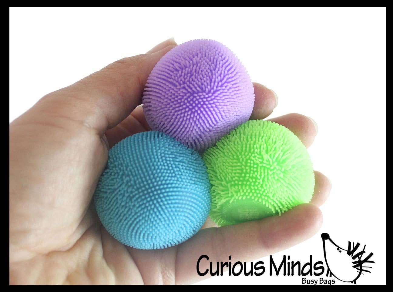 Curious Minds Toys - Wholesale Fidget Toy - Kids - NeeDoh Teenie Fuzzball Soft Doh Filled Stretch Ball - Ultra 2