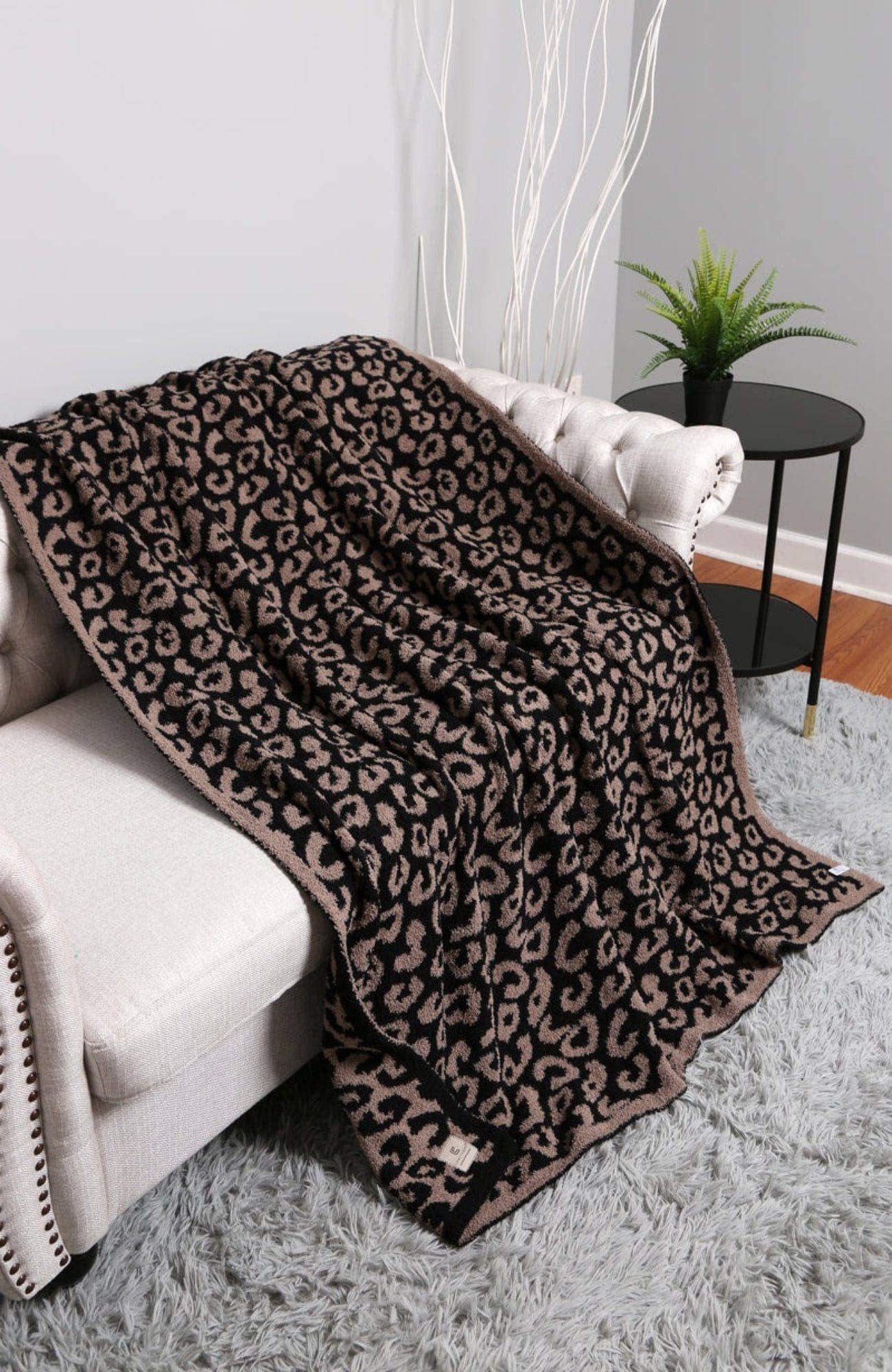 MiMi Wholesale - Wholesale Throw Blanket - Super Lux Leopard Print Throw Blanket13