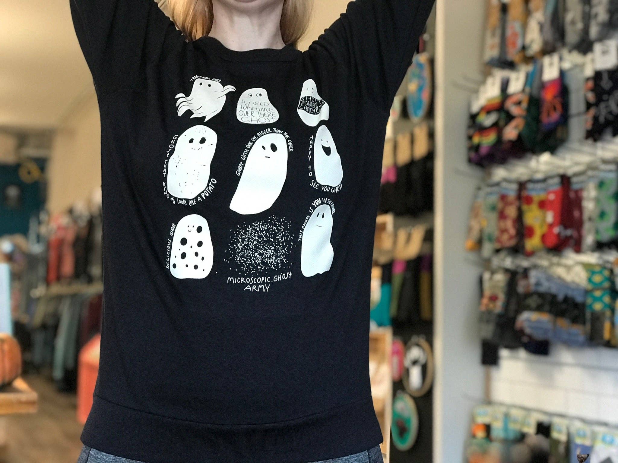 Ugly Baby - Wholesale Graphic Sweatshirt - Women's - French Terry Fleece Sweatshirt - A Ghost Story1