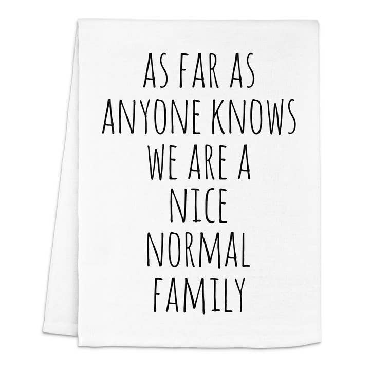 Moonlight Makers - Vendita all'ingrosso Strofinacci - Siamo una bella famiglia normale - Strofinacci da cucina3