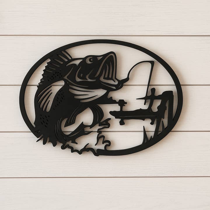 MAO Wholesale - Wholesale Wall Accent - Fishing Wall Art0