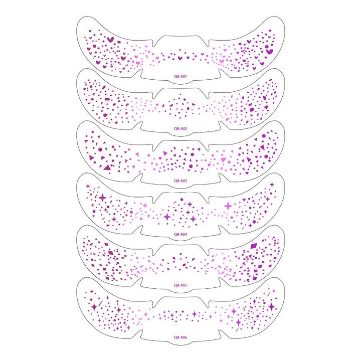 ACCITY - Wholesale Temporary Tattoo - Metallic Freckle Tattoos – Gold & Silver Party_CWMM82292