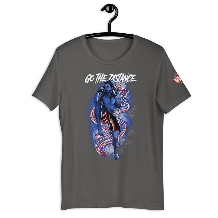 Go the Distance - Short-Sleeve Unisex T-Shirt for wholesale by WARRIORGENICS