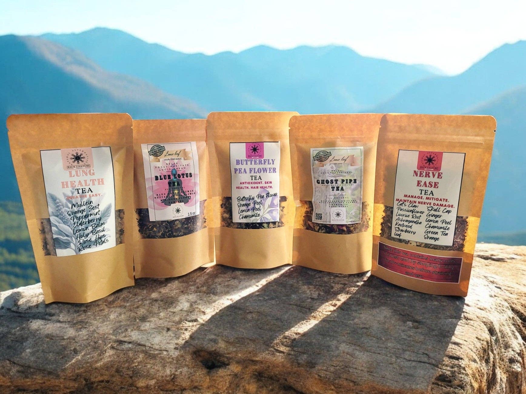 Back2Nature Herbals - Vente Thé en vrac - Gamme de thés artisanaux à base de plantes3