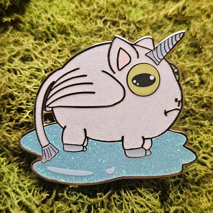 Floating Frogs - Wholesale Lapel Pin/Button - Unifrog Enamel Pin