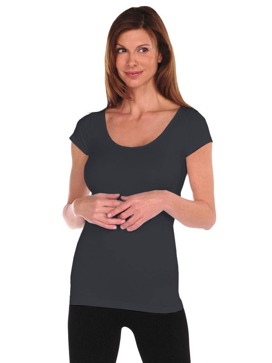 TINA Stephens Italy/Tees By Tina - Wholesale T-Shirt - Women's - Seamless Cap Sleeve (400CS)17