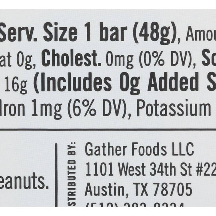 Everyday Supply Co - Wholesale Snack Bar - THUNDERBIRD ENERGETICA BAR TEXAS MAPLE PECAN - Case of 122