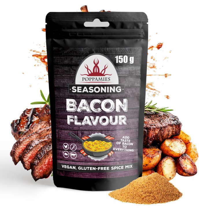 Bacon Flavour Vegan Spice Mix 100% Natural BBQ Seasoning for wholesale by Lukata LTD