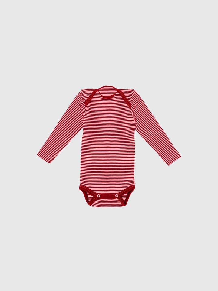 MINI LILA - Wholesale Bodysuit (Non-Footed) - Baby - Organic Merino Wool and Silk Long-sleeved Onesie24