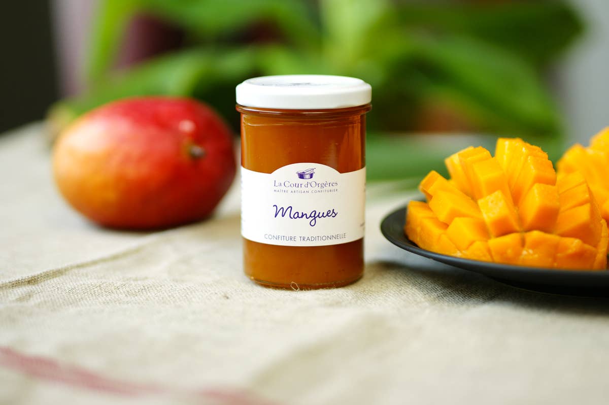La Cour d'Orgères - Vente Confiture/gelée - Confiture de Mangue 250g1