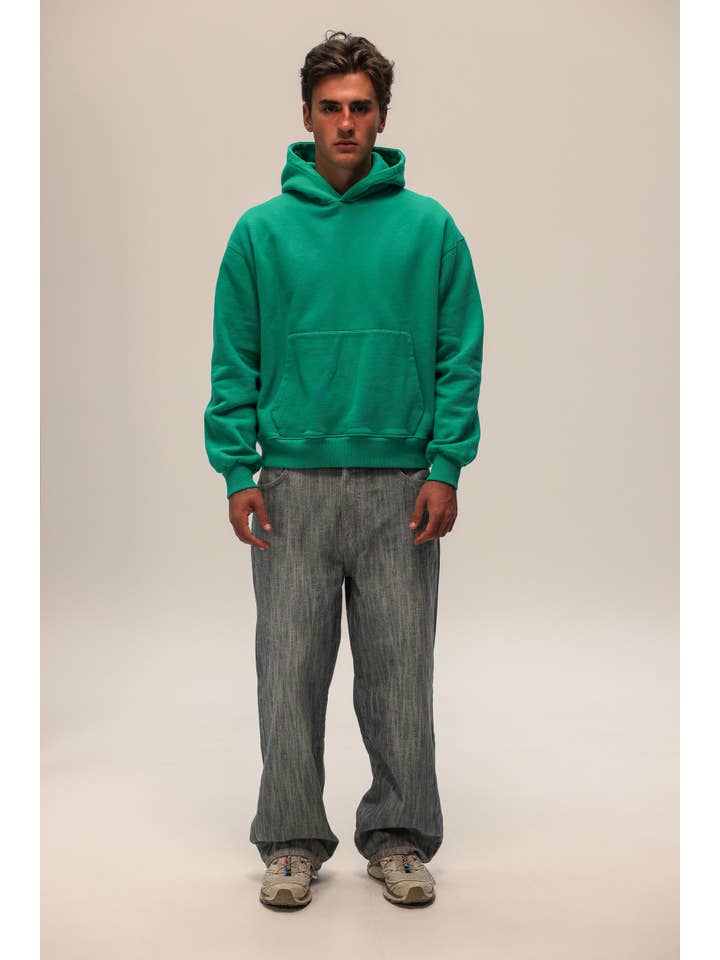 NWHR - Wholesale Hoodie - Men's - Opal Green Sweatshirt6