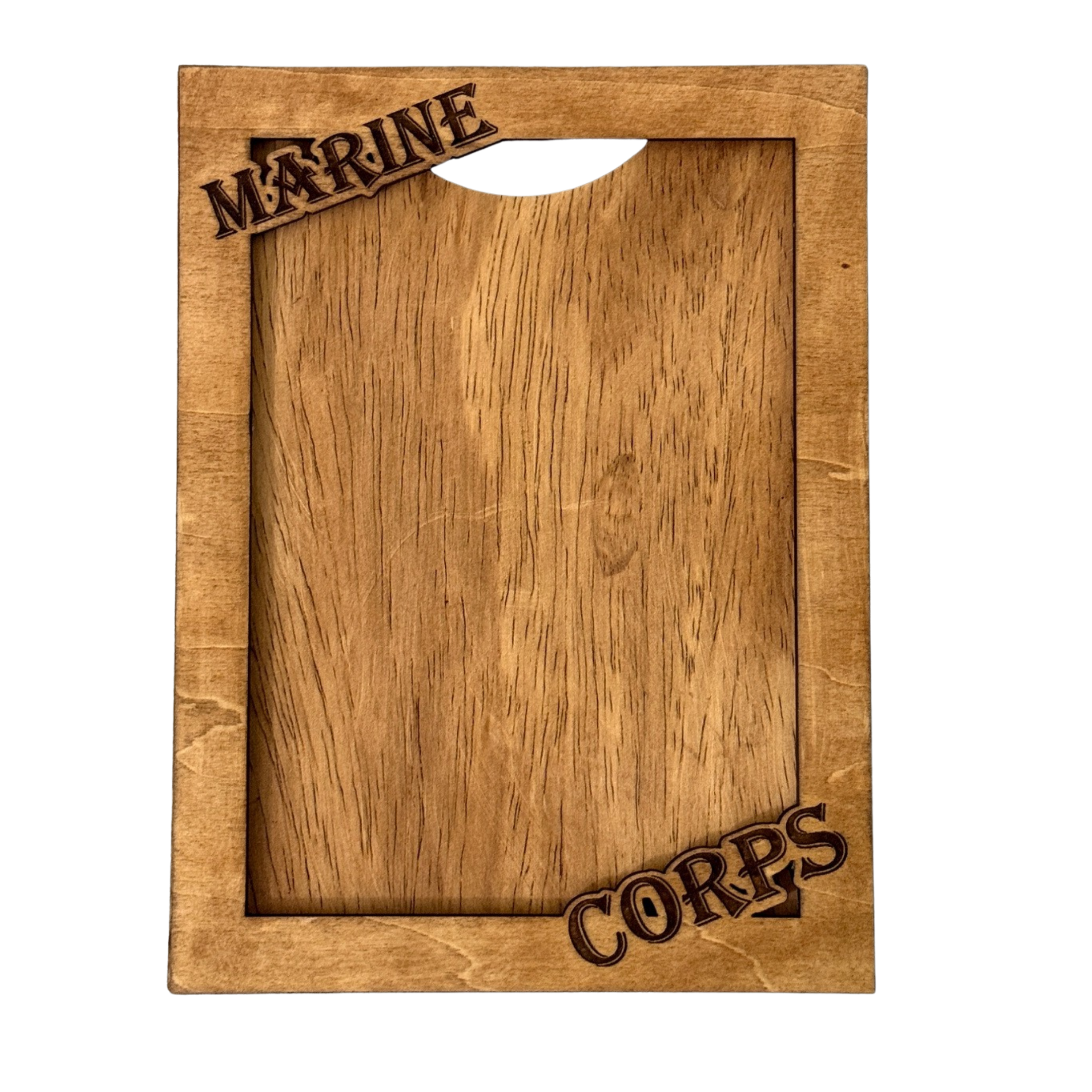 Wooden Nose Gift Shop - Venta al por mayor Marcos de fotos - Marco de fotos 5x7 Marco de fotos del Cuerpo de Marines0