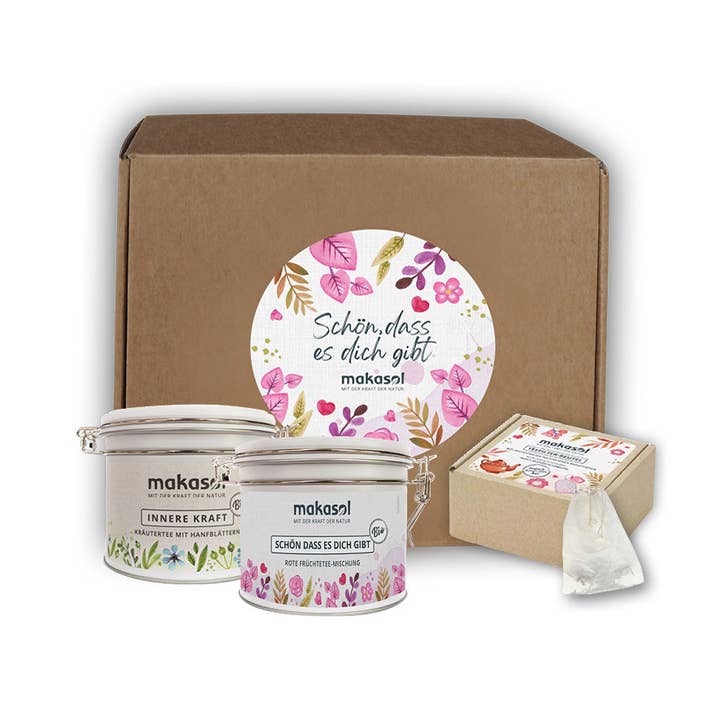 Gift Set Tea Blends 2 pcs. + Tea Filter Bags for wholesale by makasol