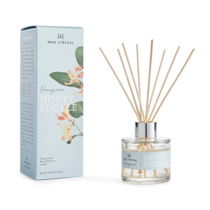 Homegrown Honeysuckle 100ml Diffuser for wholesale by Wax Lyrical UK
