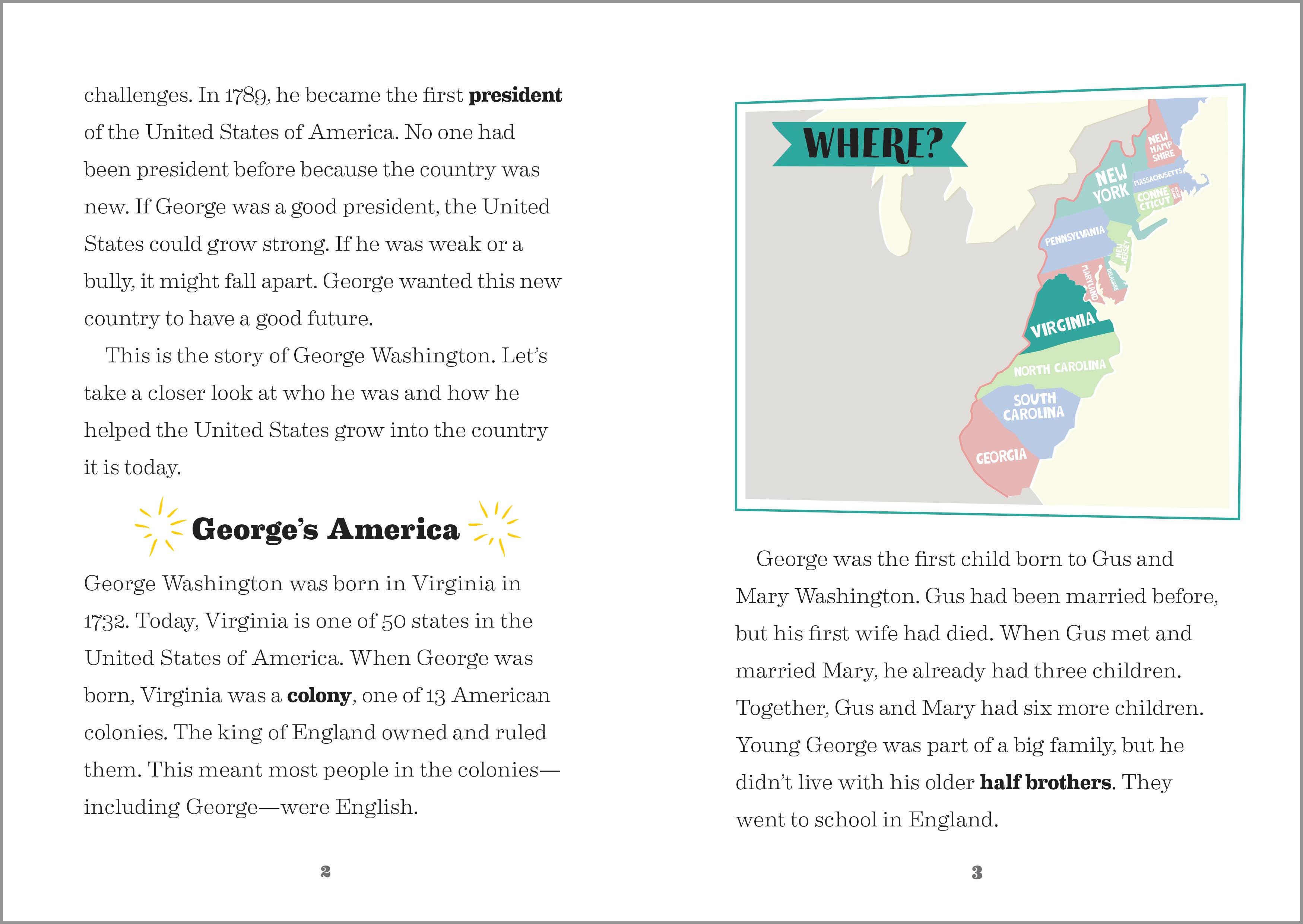 Sourcebooks - Wholesale Biography & Memoir - Story of George Washington1