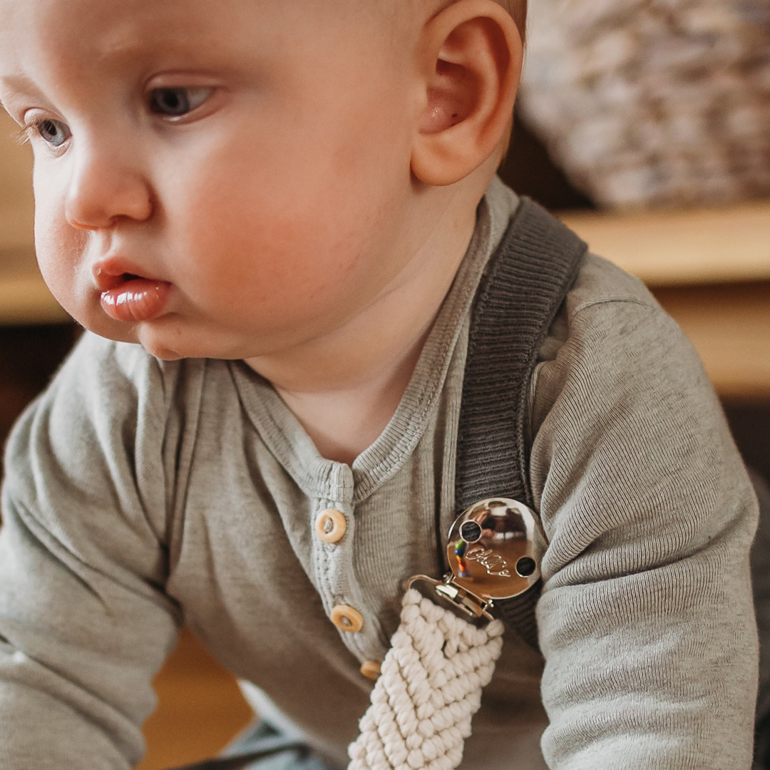 Aubrey and Co - Wholesale Pacifier Clip - Baby - Macramé Dummy Clip9