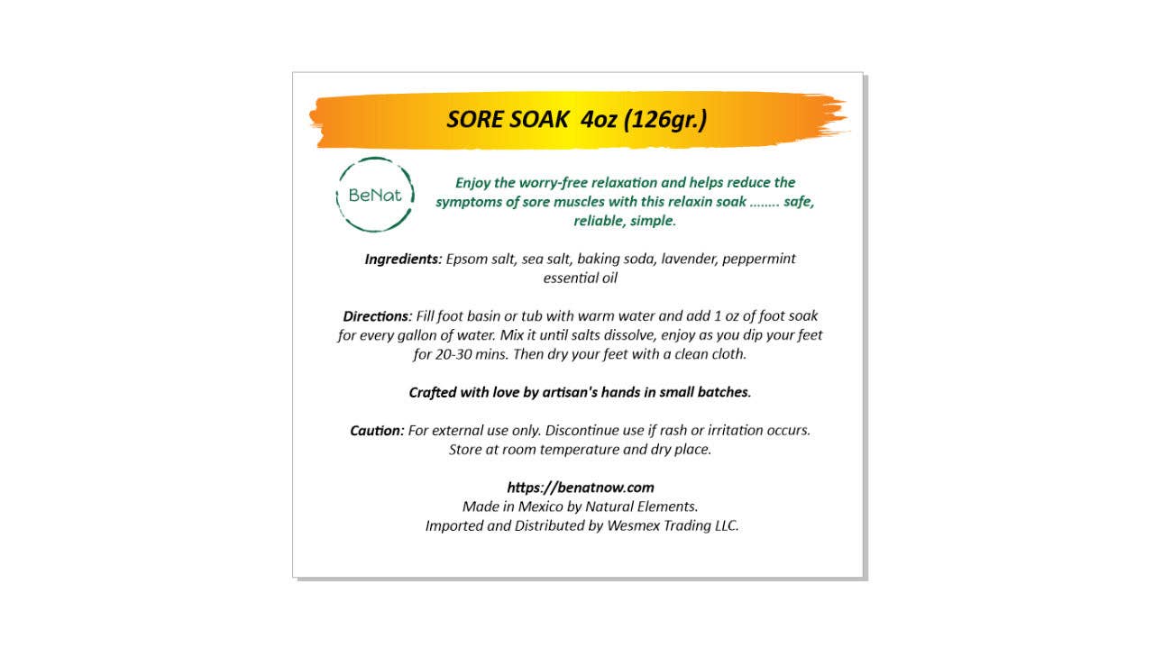 VIAI Beauty - Wholesale Bath Soak/Milk - BENAT Bath and Foot Soak4