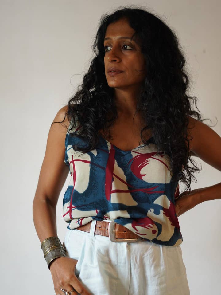 Annahmol - Wholesale Camisole - Women's - Vintage Silk Zero-Waste Cami11