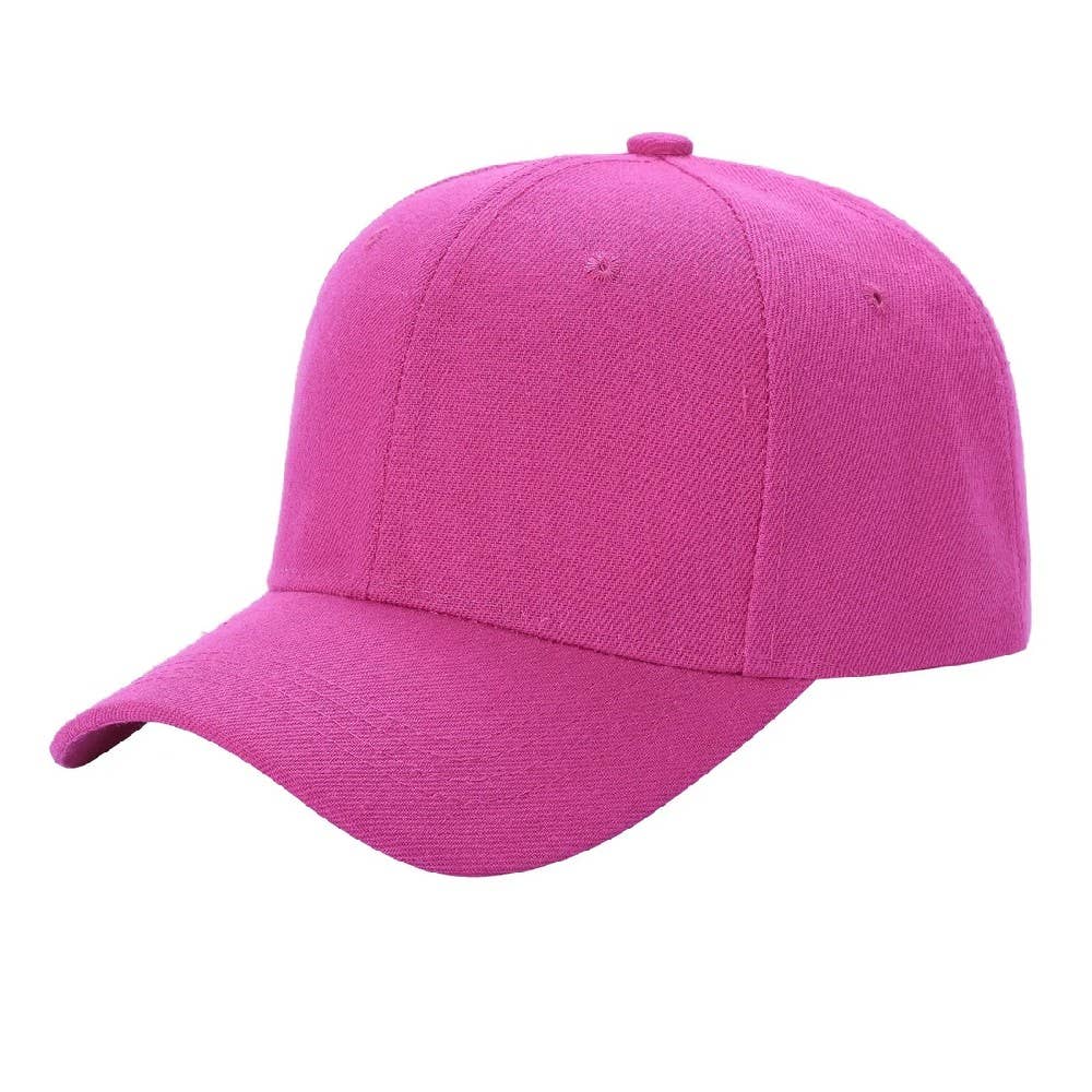DOBBI - Wholesale Baseball Cap - Unisex - Solid Velcro Baseball Cap16
