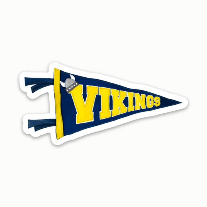 Vikings Pennant - klistermärke för wholesale av Kevin & Kaia
