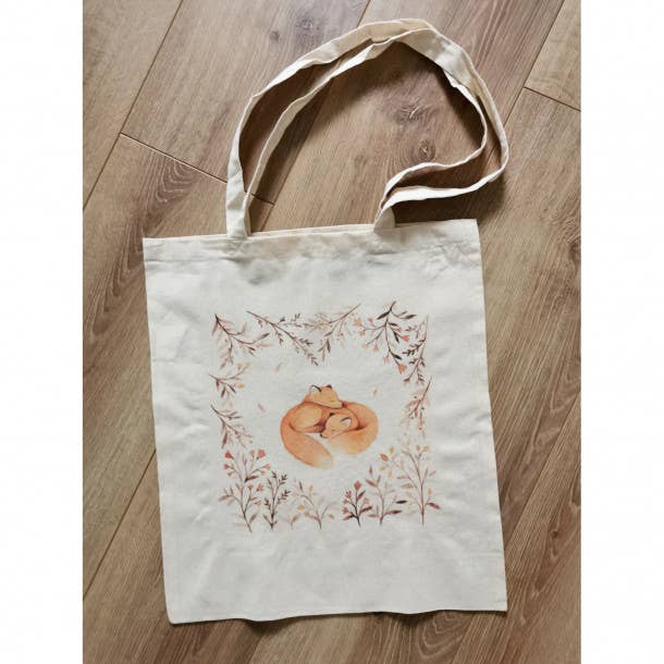 Fox tote bag for wholesale by Jolie bibi & son mini