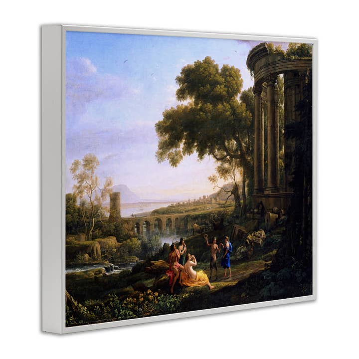 Stupell Industries - Wholesale Wall Decor - Kids & Baby - Classic Nymph & Satyr Dancing Framed Art27