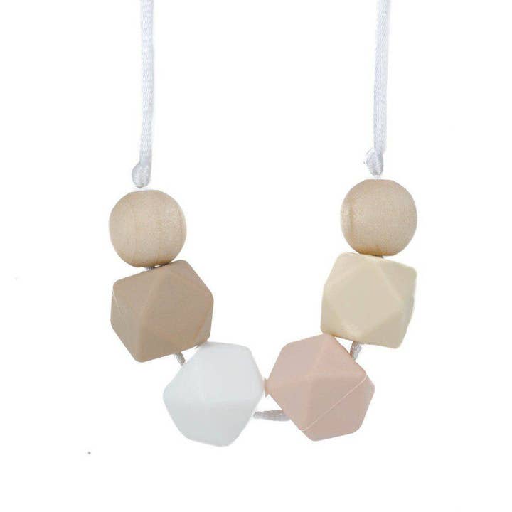 Silicone Sensory Necklace - Penelope for wholesale by Glitter & Spice