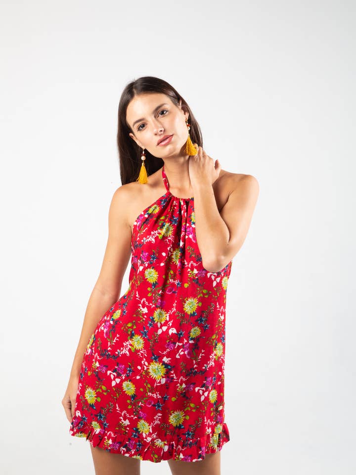 Alma Halter Mini Dress for wholesale by Alma