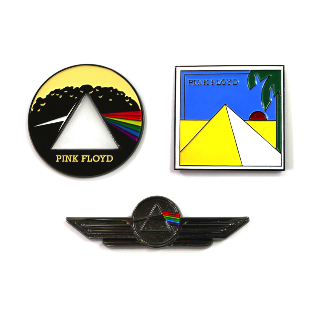 Sloth Steady - Wholesale Lapel Pin/Button - Pink Floyd Dark Side of the Moon Set0