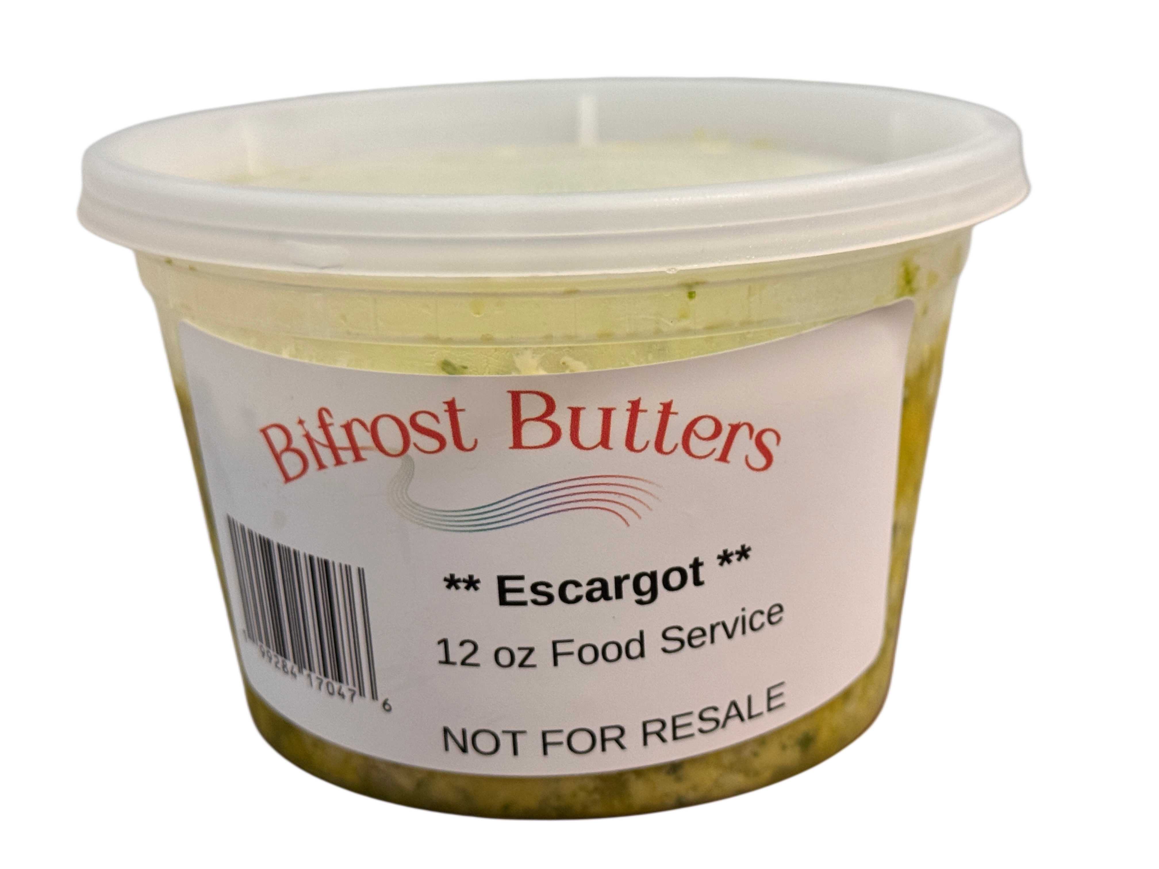 Bifrost Butters - Wholesale Butter - Escargot Compound Butter 12oz bulk tub for food service0